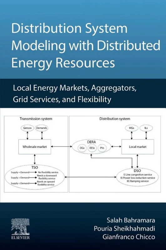 Distribution System Modeling with Distributed Energy Resources: Local Energy Markets, Aggregators, Grid Services, and Flexibility