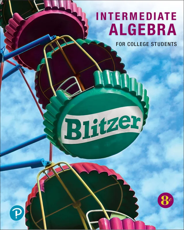 Intermediate Algebra for College Students 8th Edition